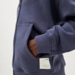 Oversize Hoodie With Zipper - Image 3