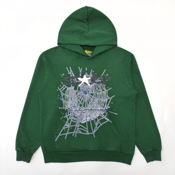 Sp5der Hoodies Heavyweight 450g Cotton Hoodie — Oversized Unisex Streetwear for All Seasons - Image 35
