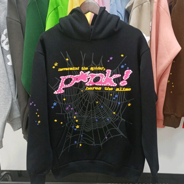 Sp5der Hoodies Heavyweight 450g Cotton Hoodie — Oversized Unisex Streetwear for All Seasons - Image 46