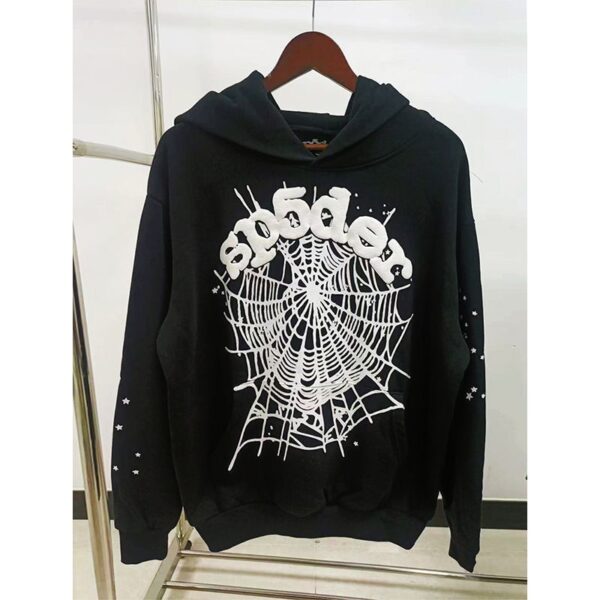 Sp5der Hoodies Heavyweight 450g Cotton Hoodie — Oversized Unisex Streetwear for All Seasons - Image 22