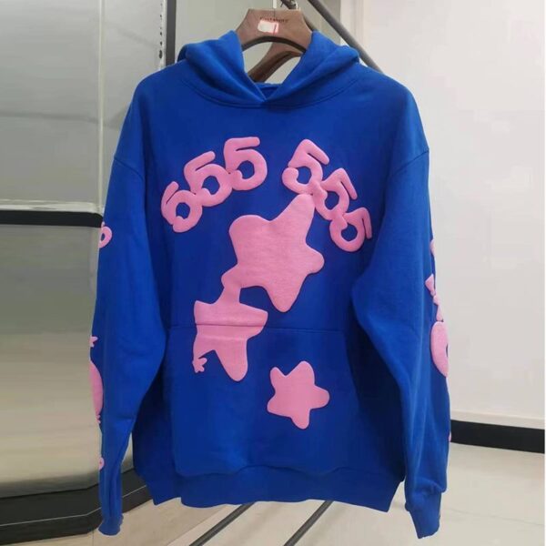 Sp5der Hoodies Heavyweight 450g Cotton Hoodie — Oversized Unisex Streetwear for All Seasons - Image 20