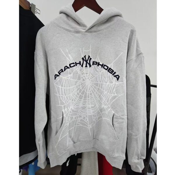 Sp5der Hoodies Heavyweight 450g Cotton Hoodie — Oversized Unisex Streetwear for All Seasons - Image 34
