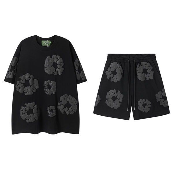 Denim Tears Rep Shorts – Unisex Graphic Cotton Wreath Streetwear Shorts - Image 31