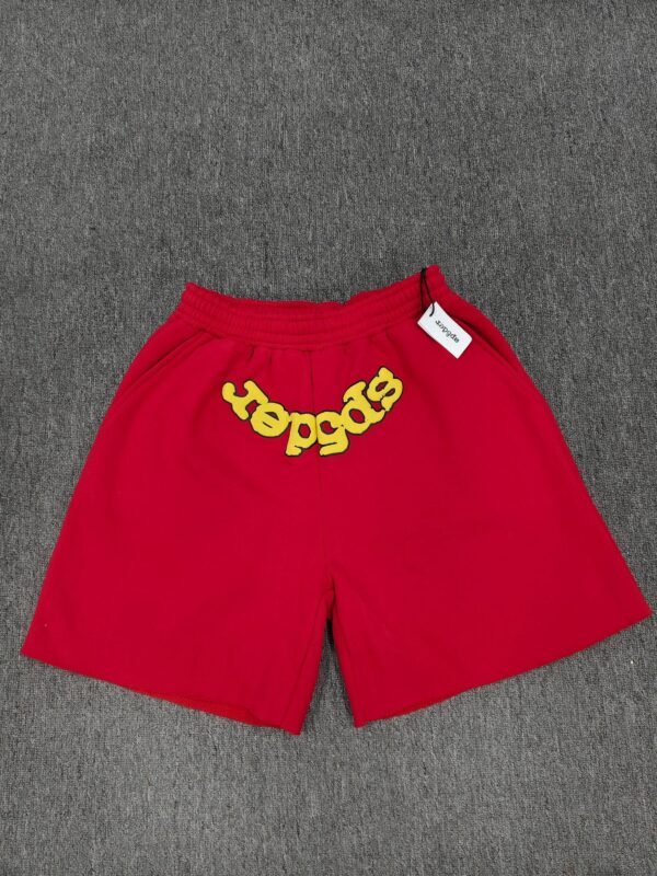 Sp5der Streetwear Shorts | Bold Unisex Summer Wear - Image 3