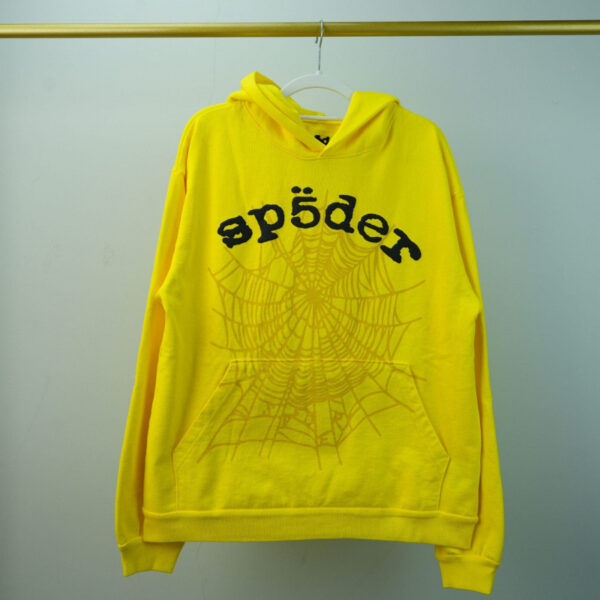 Sp5der Hoodies Heavyweight 450g Cotton Hoodie — Oversized Unisex Streetwear for All Seasons - Image 42