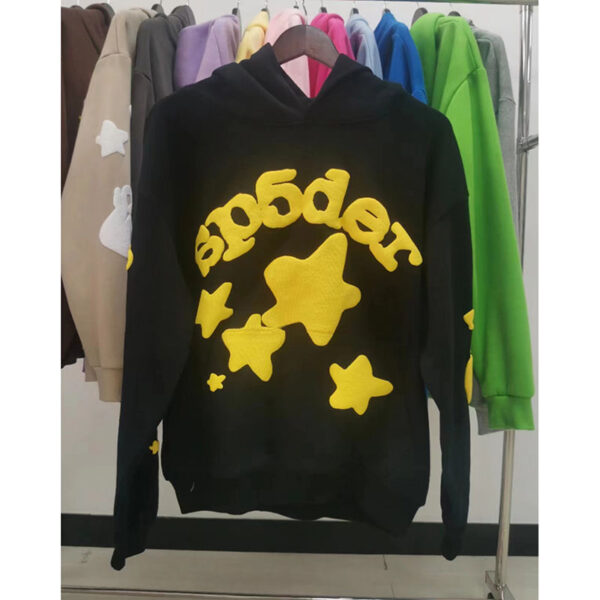 Sp5der Hoodies Heavyweight 450g Cotton Hoodie — Oversized Unisex Streetwear for All Seasons - Image 26