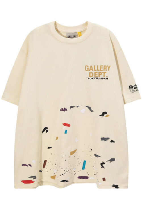 Gallery Dept Rep Tees – Paint Splatter Graphic Streetwear T-Shirts for Men & Women