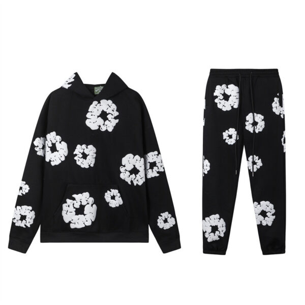 Denim Tears Rep Shorts – Unisex Graphic Cotton Wreath Streetwear Shorts - Image 56
