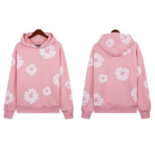 DENIM TEARS cotton wool sweatshirt hoodie couple high street trend sweatshirt Cross-border heavyweight 450g - Image 15