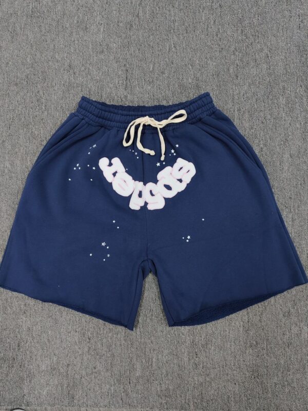 Sp5der Streetwear Shorts | Bold Unisex Summer Wear - Image 2