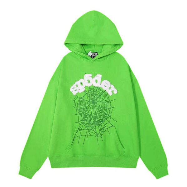 Sp5der Hoodies Heavyweight 450g Cotton Hoodie — Oversized Unisex Streetwear for All Seasons - Image 49
