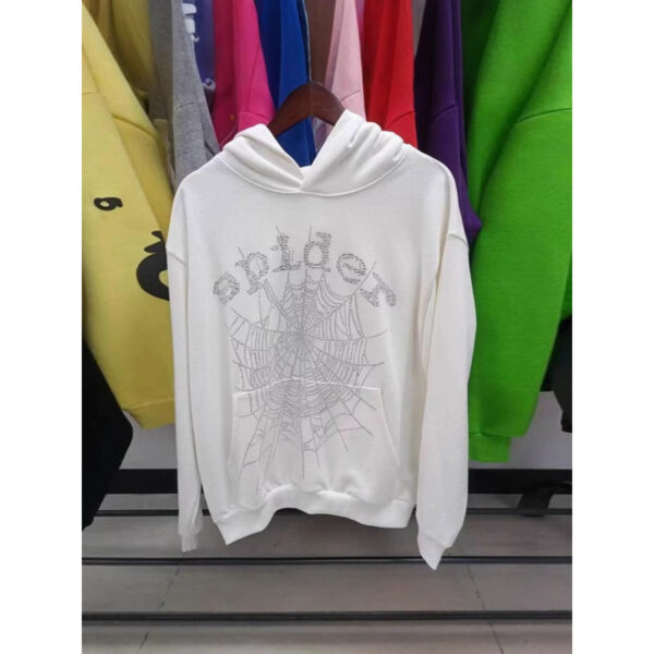 Sp5der Hoodies Heavyweight 450g Cotton Hoodie — Oversized Unisex Streetwear for All Seasons - Image 50