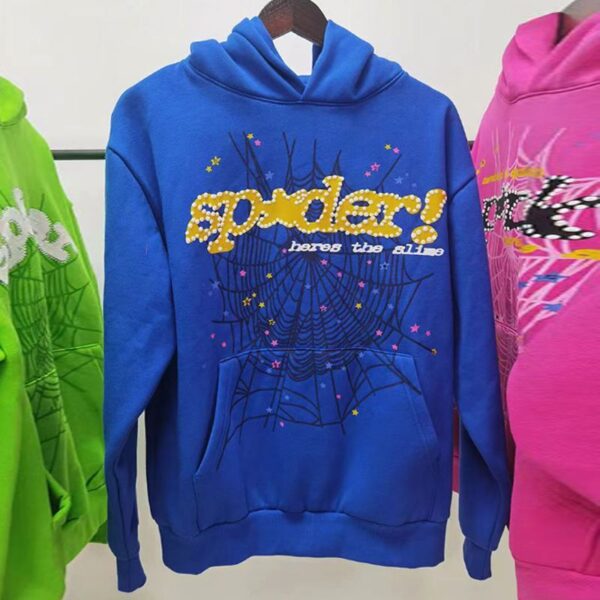 Sp5der Hoodies Heavyweight 450g Cotton Hoodie — Oversized Unisex Streetwear for All Seasons - Image 14