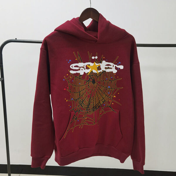 Sp5der Hoodies Heavyweight 450g Cotton Hoodie — Oversized Unisex Streetwear for All Seasons - Image 16