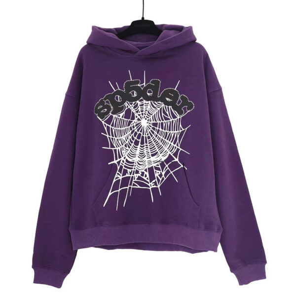 Sp5der Hoodies Heavyweight 450g Cotton Hoodie — Oversized Unisex Streetwear for All Seasons - Image 48