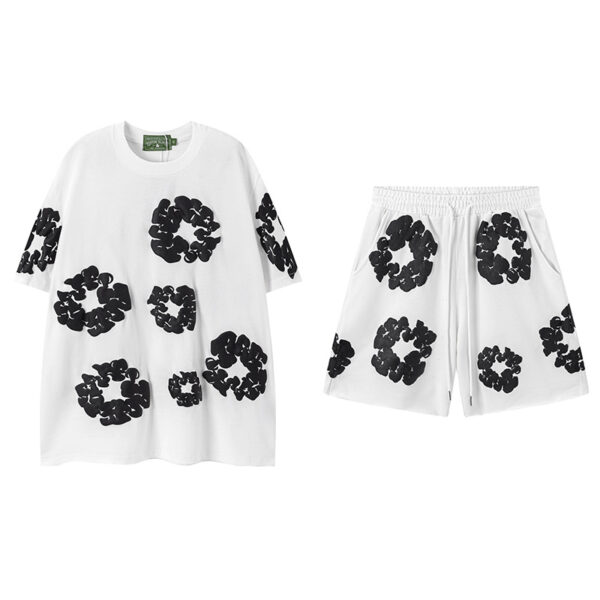 Denim Tears Rep T-Shirts – Unisex Cotton Graphic Tees with Signature Cotton Wreath Print - Image 30