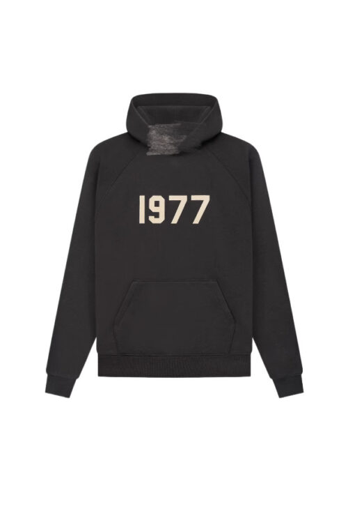 22FW-ESS-1977HOODIE casual trendy plus velvet hooded sweatshirt letter print long sleeve hooded sweatshirt