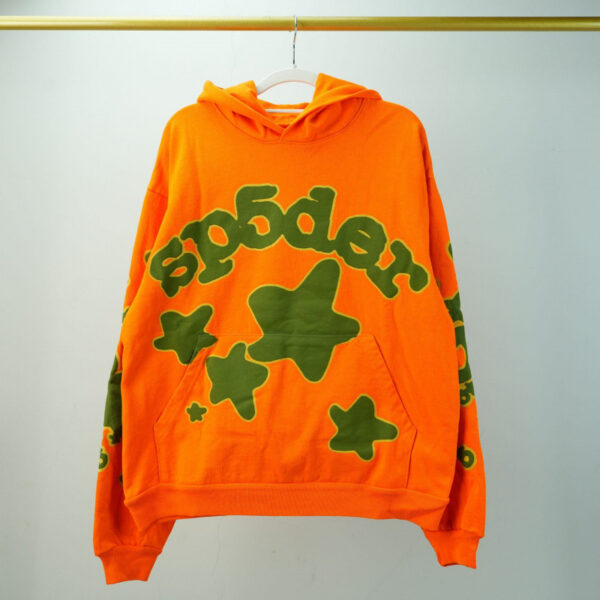 Sp5der Hoodies Heavyweight 450g Cotton Hoodie — Oversized Unisex Streetwear for All Seasons - Image 27